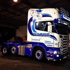 Alcoa Wheels on Ward Groupage Lorry | Modern Tyres