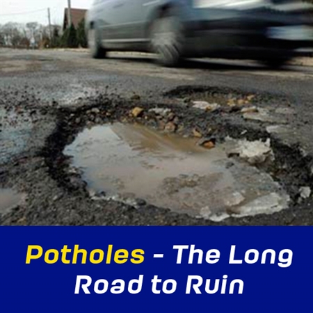 potholes ruin