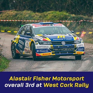 Modern Tyres Alastair Fisher West Cork Rally