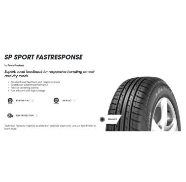 175/65HR15 DUNLOP FST-RSP 84H