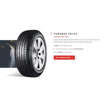 235/55VR17 B/STONE ER300 103V XL