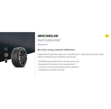 275/35ZR19 MICH P-SUP-SPT* 100Y XL
